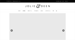 Desktop Screenshot of jolieanddeen.com.au